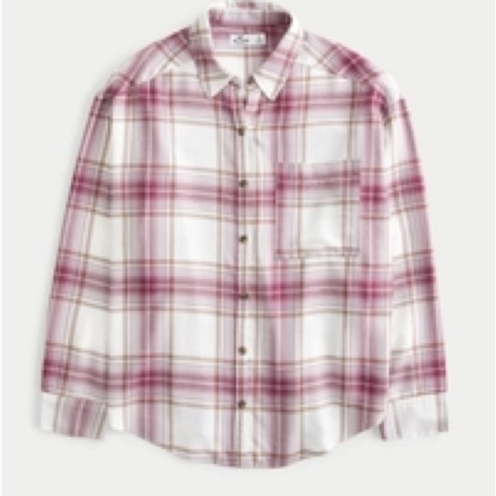 Hollister Oversized Flannel Shirt